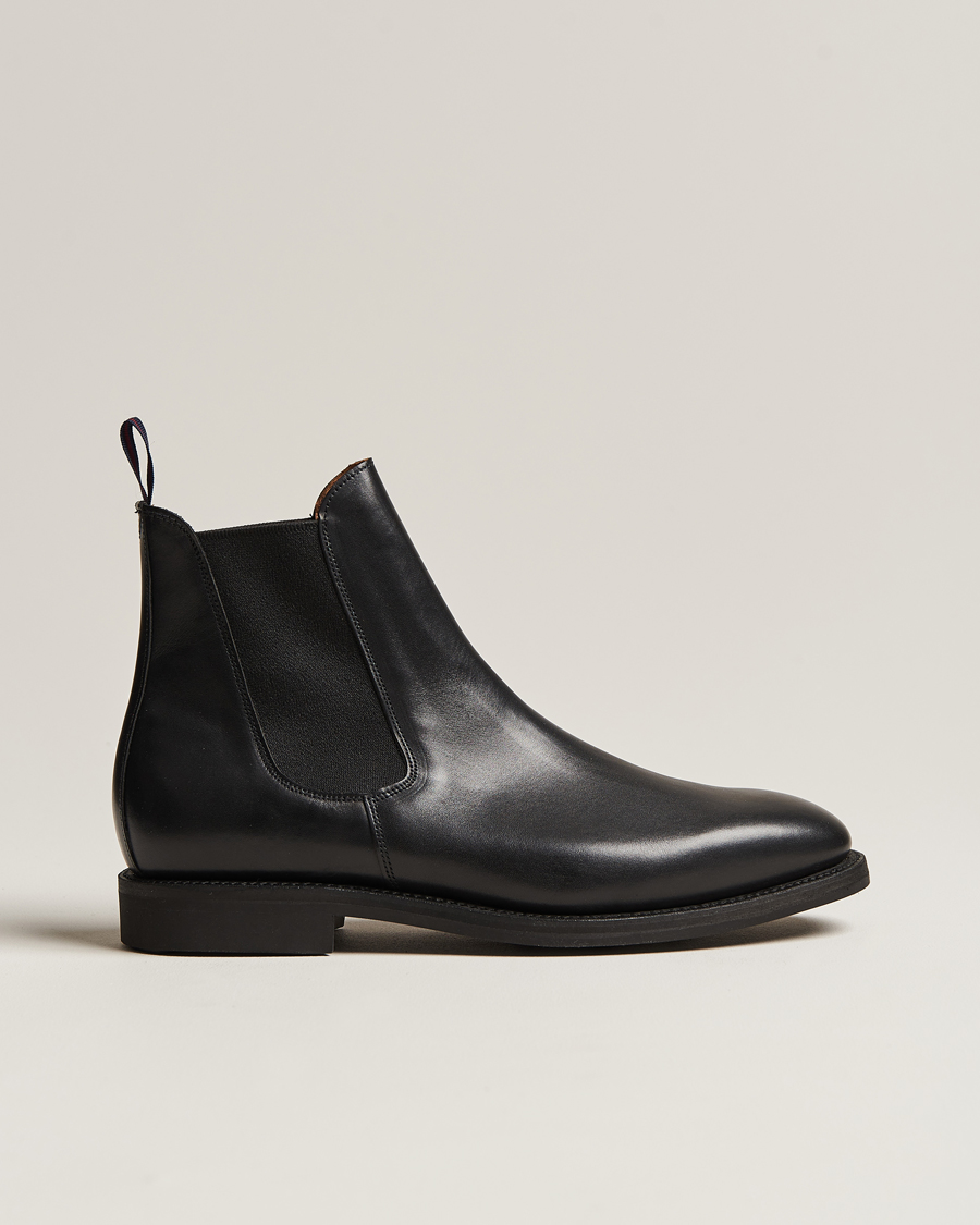 Herre | Sanders Liam Chelsea Boot Black Calf | Sanders | Liam Chelsea Boot Black Calf