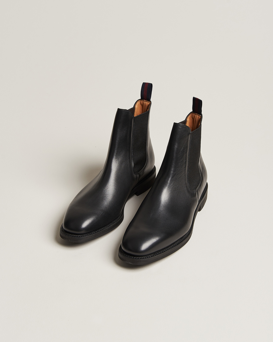 Herre | Avdelinger | Sanders | Liam Chelsea Boot Black Calf