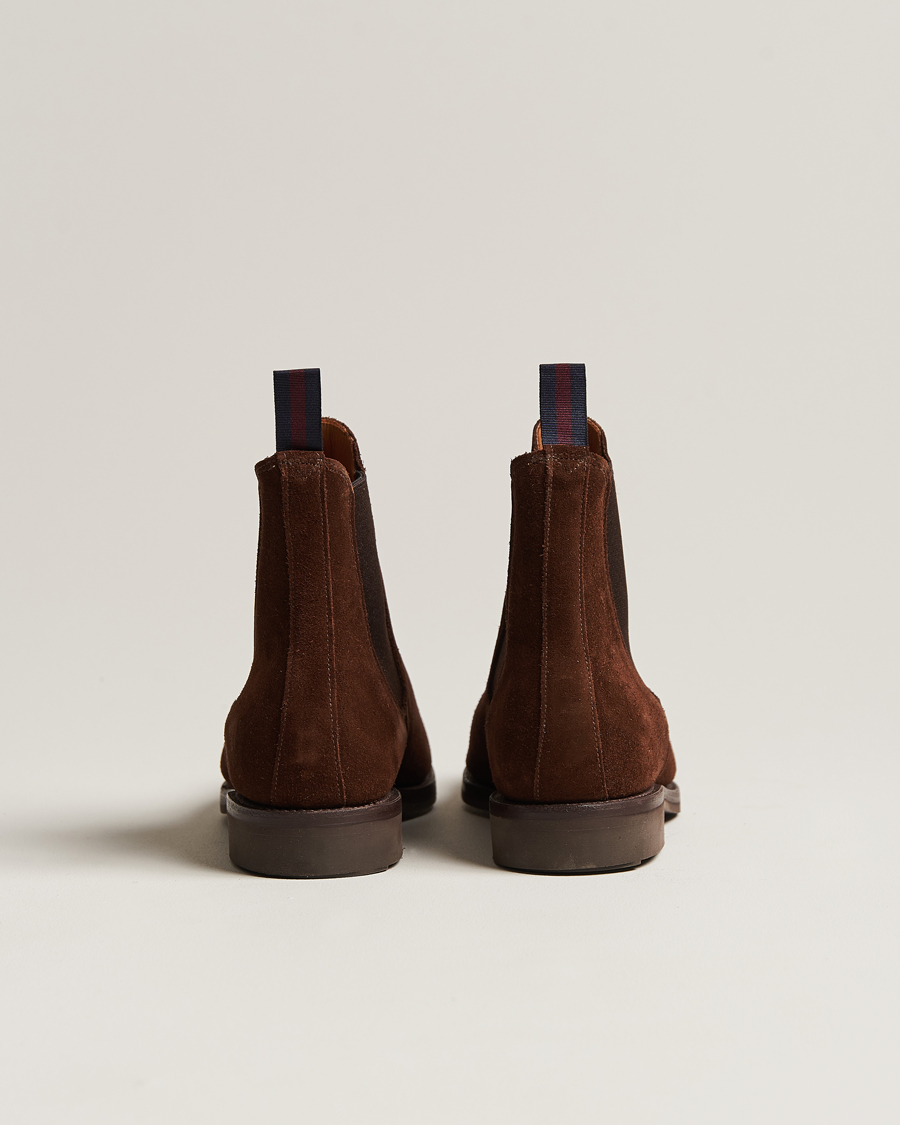 Herre | Sanders Liam Chelsea Boot Polo Snuff Suede | Sanders | Liam Chelsea Boot Polo Snuff Suede