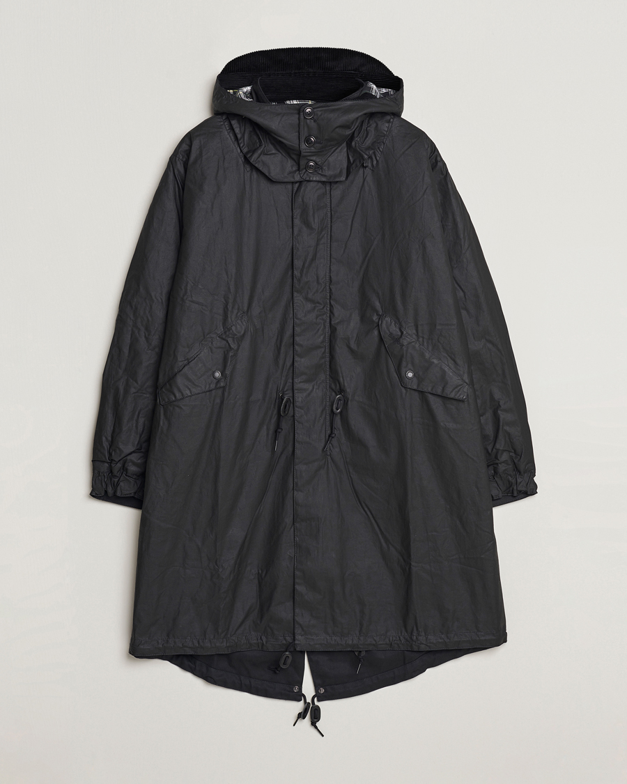 Herre | Jakker | Barbour Heritage | Torrent Waxed Parka Black