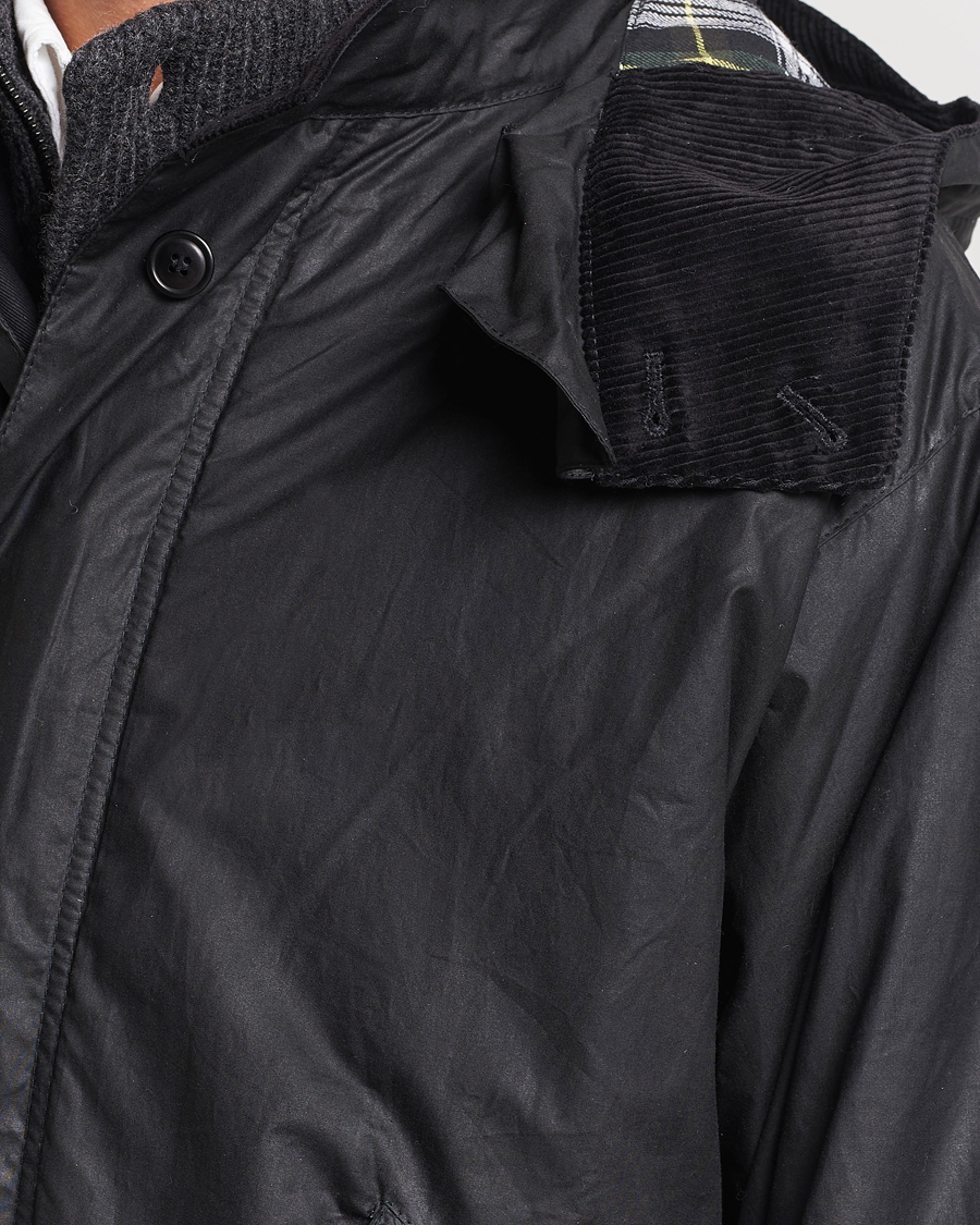 Herre | Jakker | Barbour Heritage | Torrent Waxed Parka Black