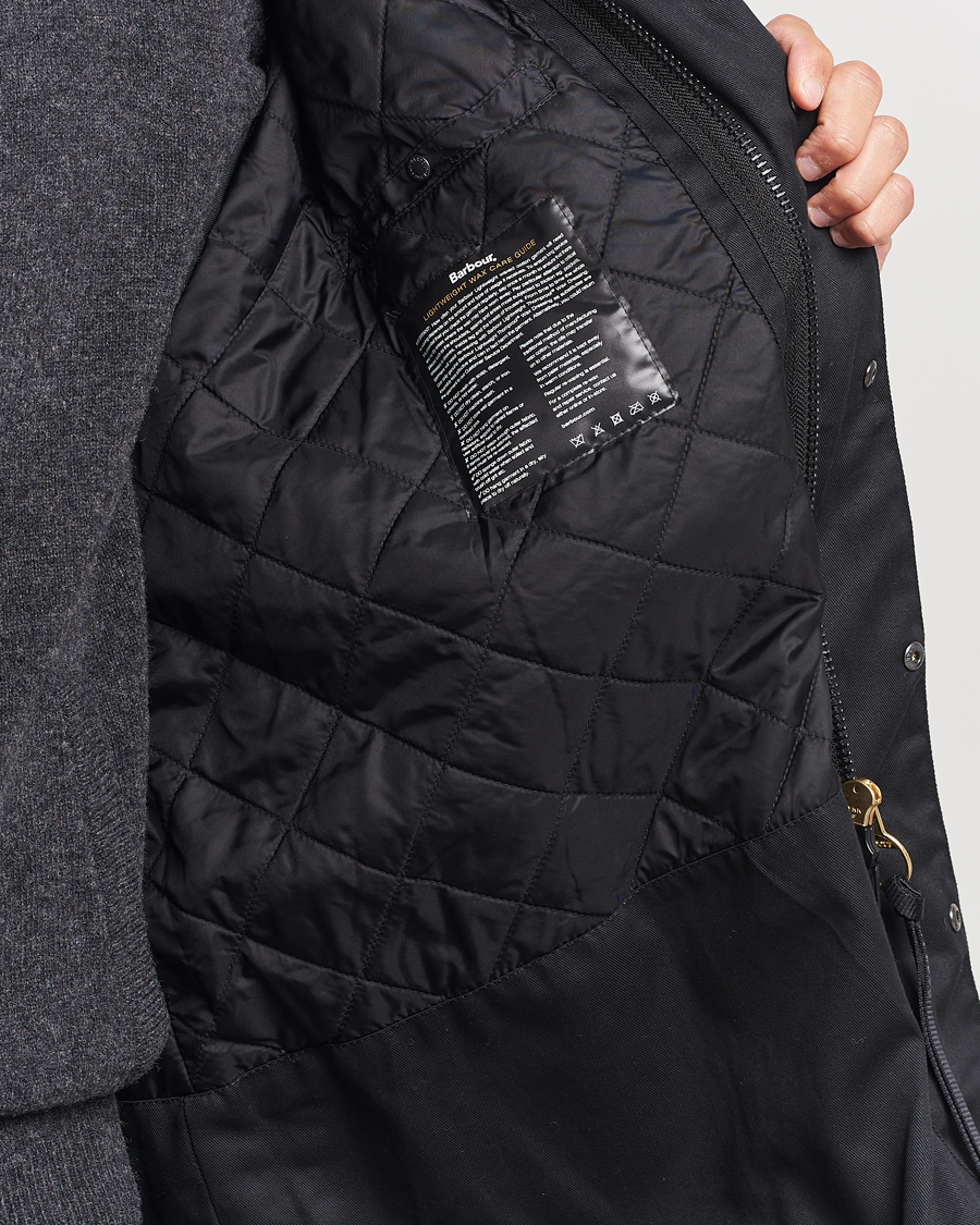 Herre | Jakker | Barbour Heritage | Torrent Waxed Parka Black