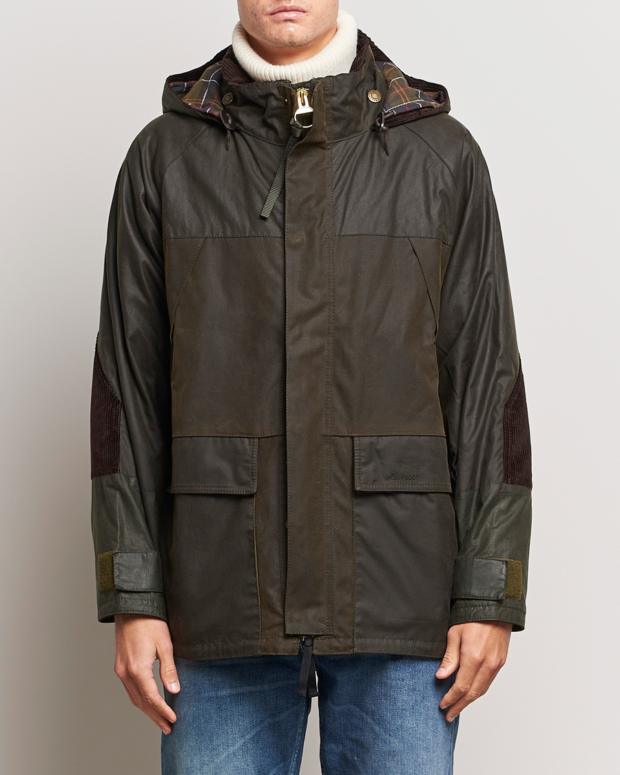 Herre | Jakker | Barbour Heritage | Short Field Parka Olive