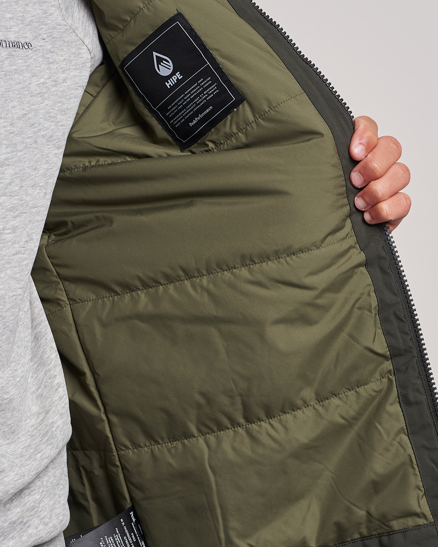 Herre | Jakker | Peak Performance | 2L Padded Field Jacket Olive Extreme