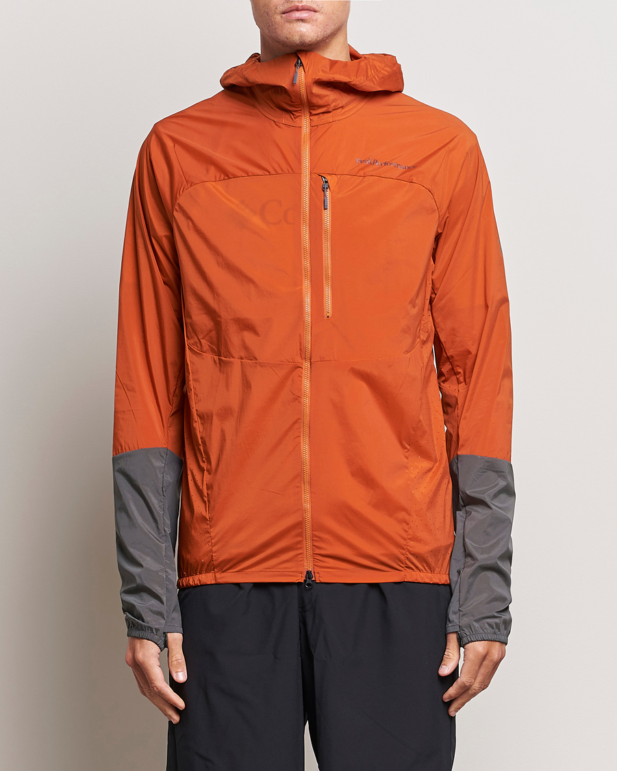 Herre | Jakker | Peak Performance | Vislight Wind Jacket Gold Flame/Motion Grey