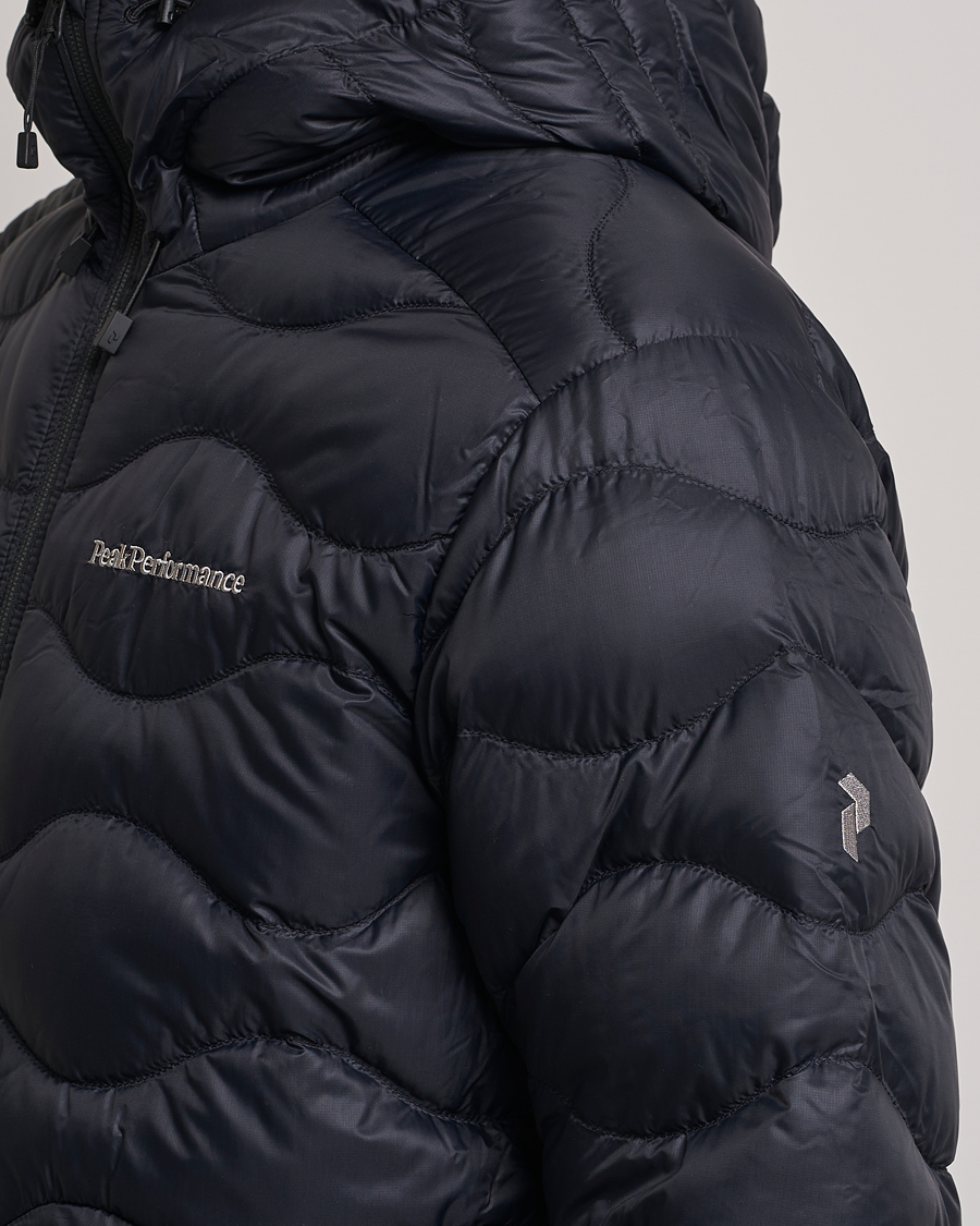 Herre | Jakker | Peak Performance | Helium Down Hooded Jacket Black