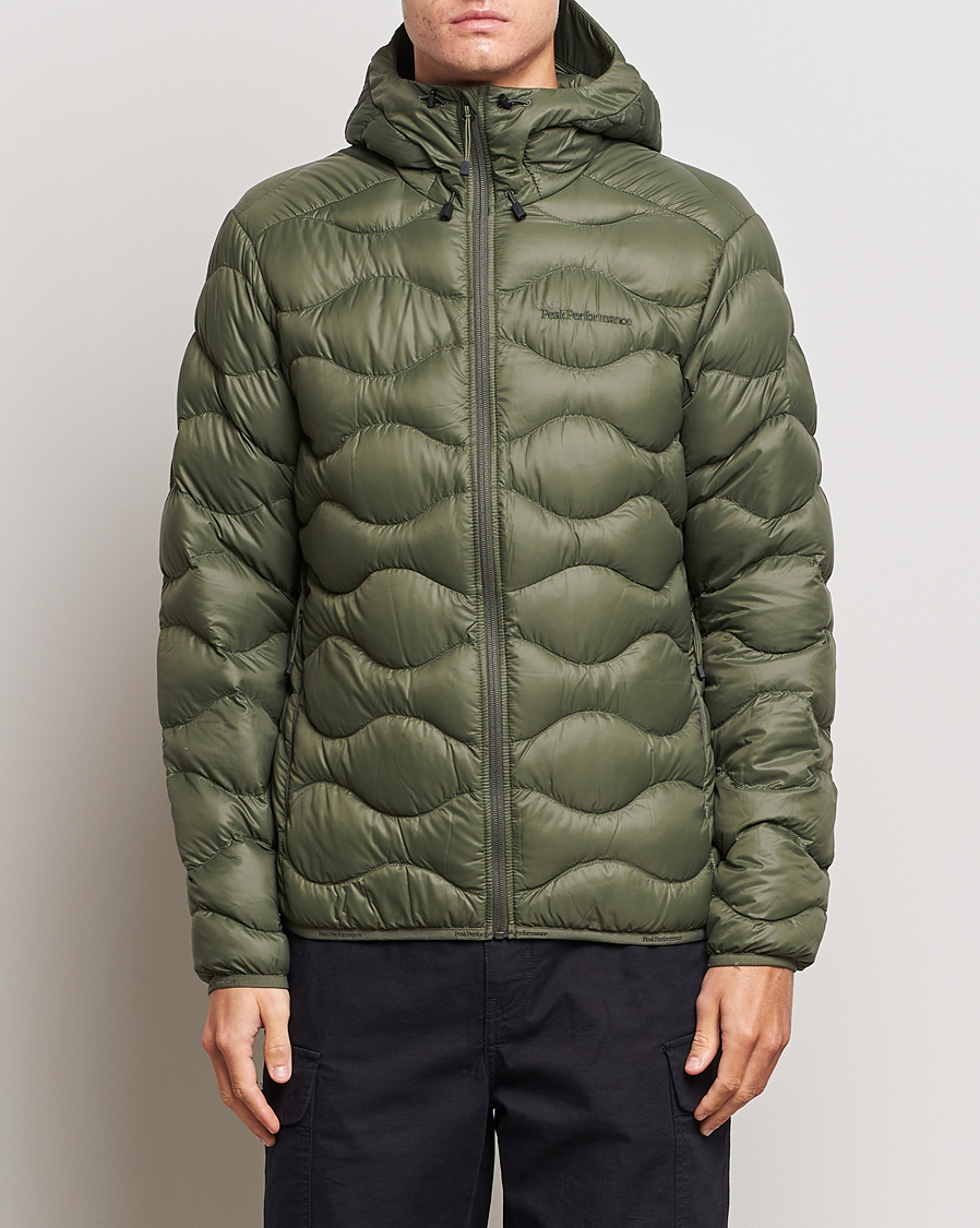 Herre |  | Peak Performance | Helium Down Hooded Jacket Pine Needle