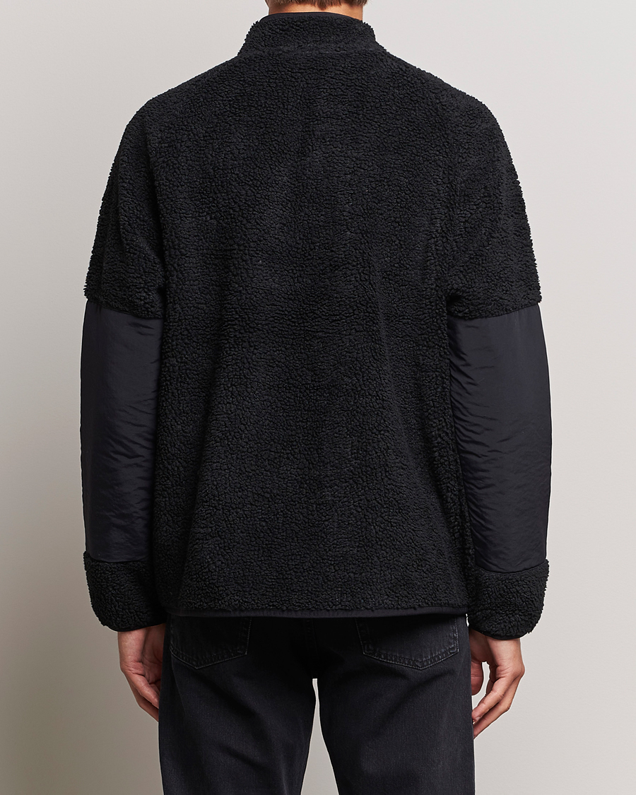 Herre | Gensere | Peak Performance | Heavy Pile Full Zip Black