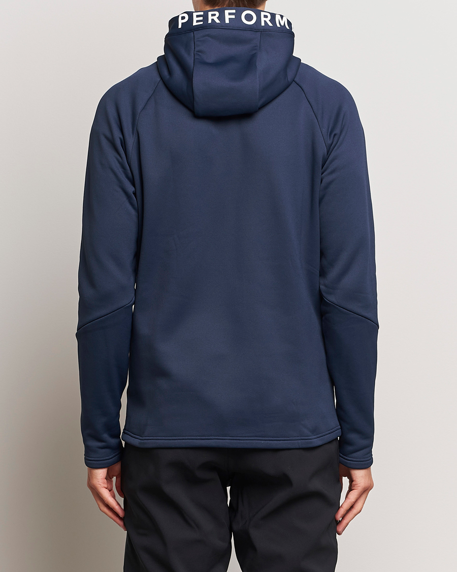 Herre | Gensere | Peak Performance | Rider Hooded Full Zip Blue Shadow