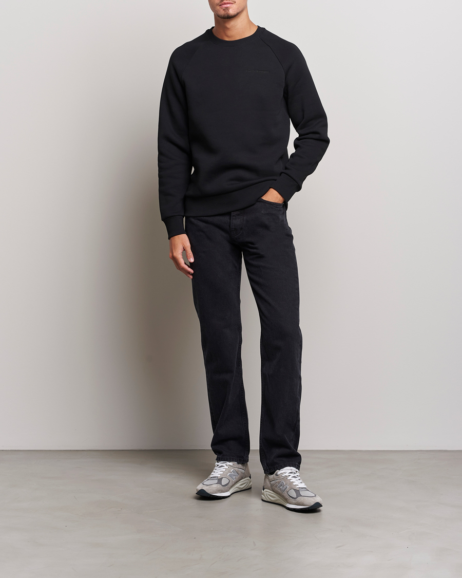 Herre | Gensere | Peak Performance | Original Logo Crew Neck Sweatshirt Black
