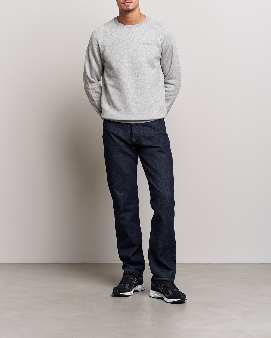 Herre | Gensere | Peak Performance | Original Logo Crew Neck Sweatshirt Grey Melange