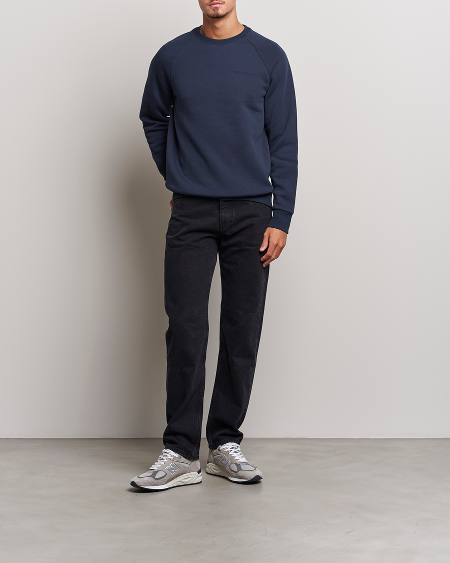 Herre | Gensere | Peak Performance | Original Logo Crew Neck Sweatshirt Blue Shadow