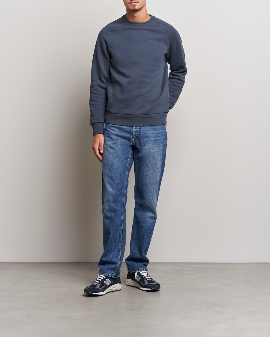 Herre | Gensere | Peak Performance | Original Logo Crew Neck Sweatshirt Omber Blue