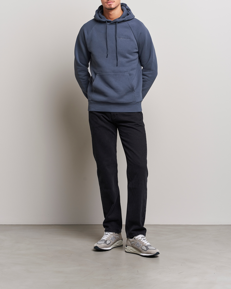 Herre | Gensere | Peak Performance | Original Logo Hoodie Omber Blue