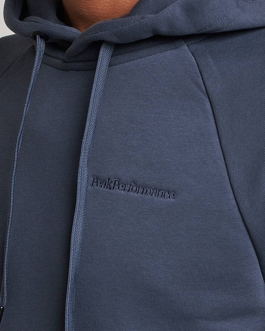 Herre | Gensere | Peak Performance | Original Logo Hoodie Omber Blue