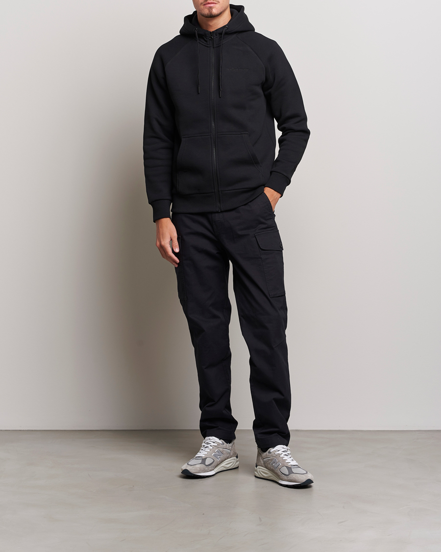 Herre | Gensere | Peak Performance | Original Logo Full Zip Hoodie Black