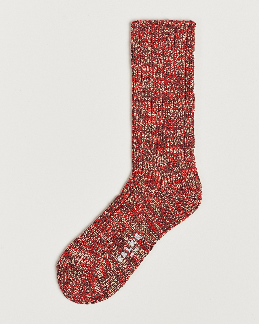 Herre | Undertøy | Falke | Brooklyn Cotton Sock Red Flash