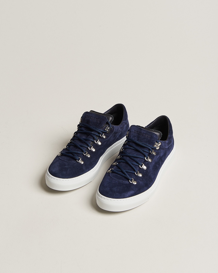 Herre | Sko | Diemme | Marostica Low Sneaker Navy Suede