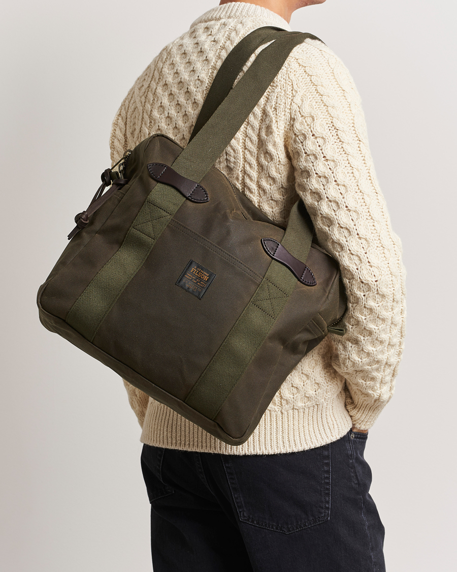 Herre | Avdelinger | Filson | Tin Cloth Tote Bag Otter Green