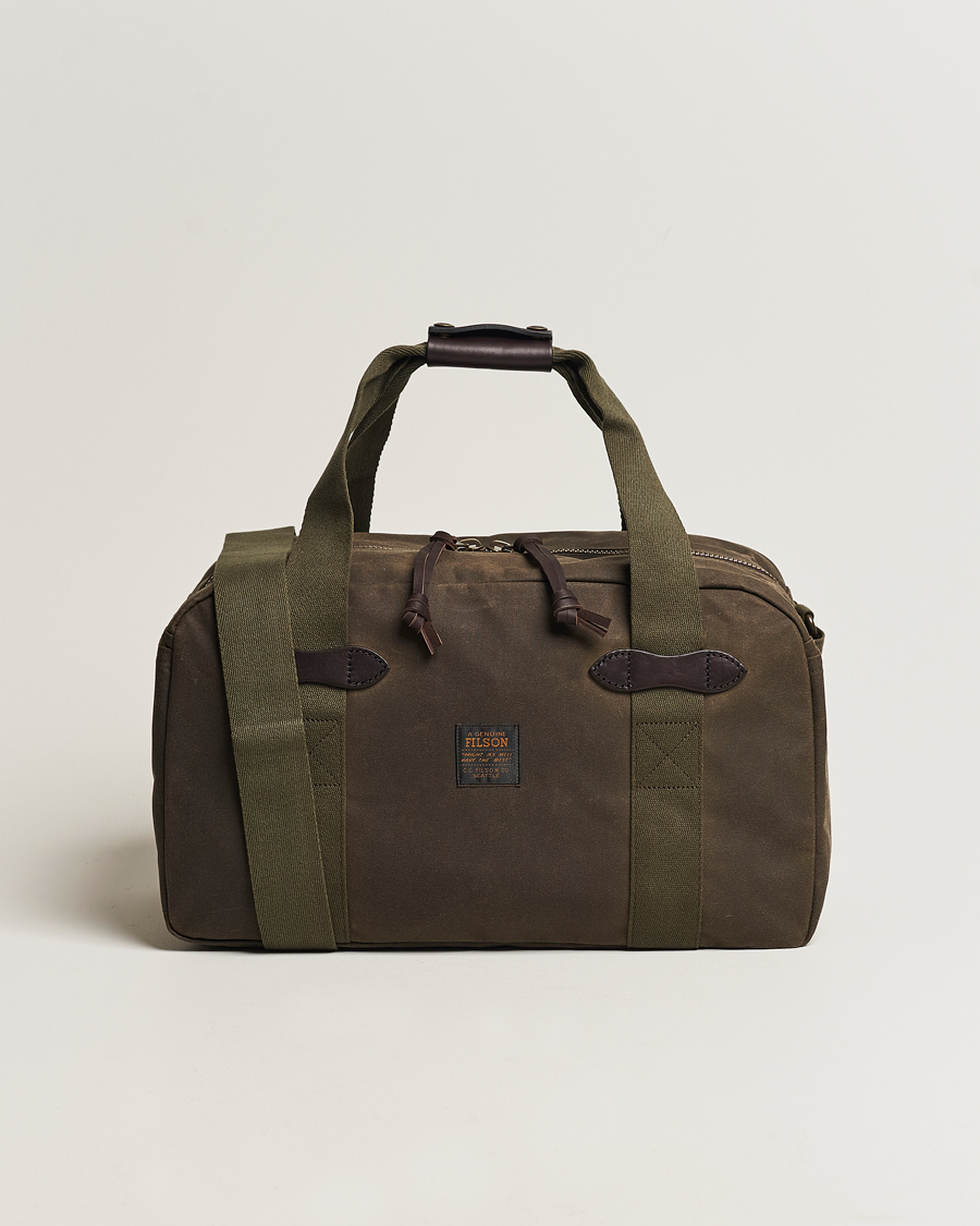 Herre |  | Filson | Tin Cloth Small Duffle Bag Otter Green