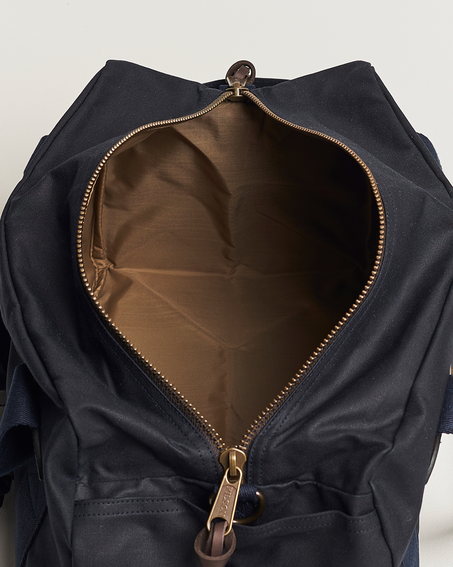 Herre | Filson Tin Cloth Small Duffle Bag Navy | Filson | Tin Cloth Small Duffle Bag Navy