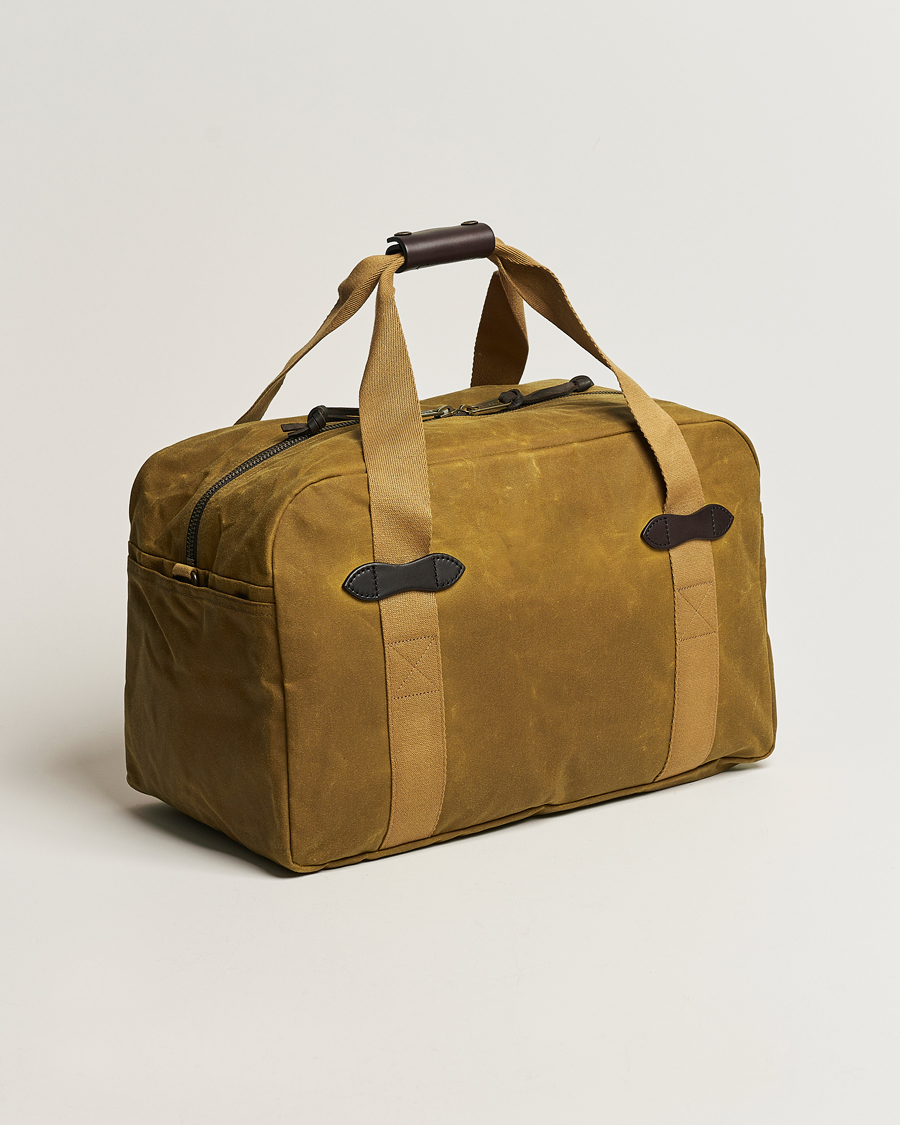 Herre | Vesker | Filson | Tin Cloth Medium Duffle Bag Dark Tan