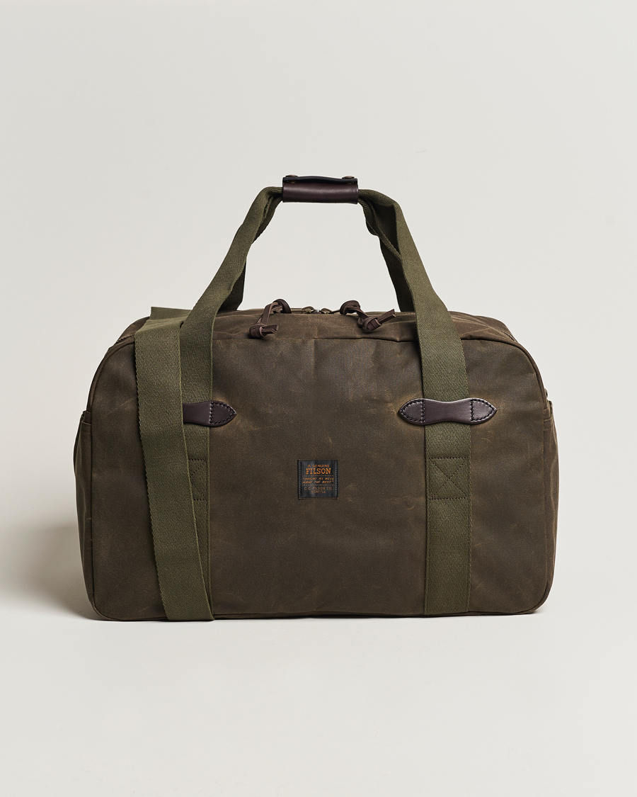 Herre | Vesker | Filson | Tin Cloth Medium Duffle Bag Otter Green