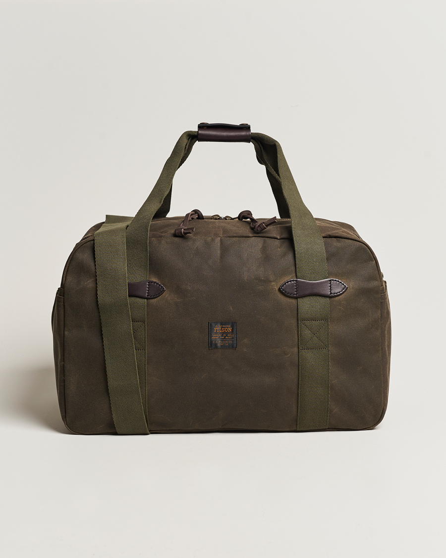 Herre | Vesker | Filson | Tin Cloth Medium Duffle Otter Green