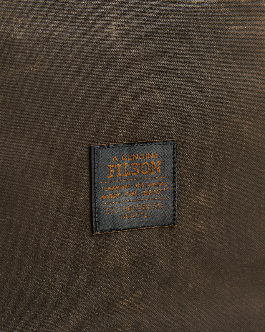 Herre | Vesker | Filson | Tin Cloth Medium Duffle Otter Green