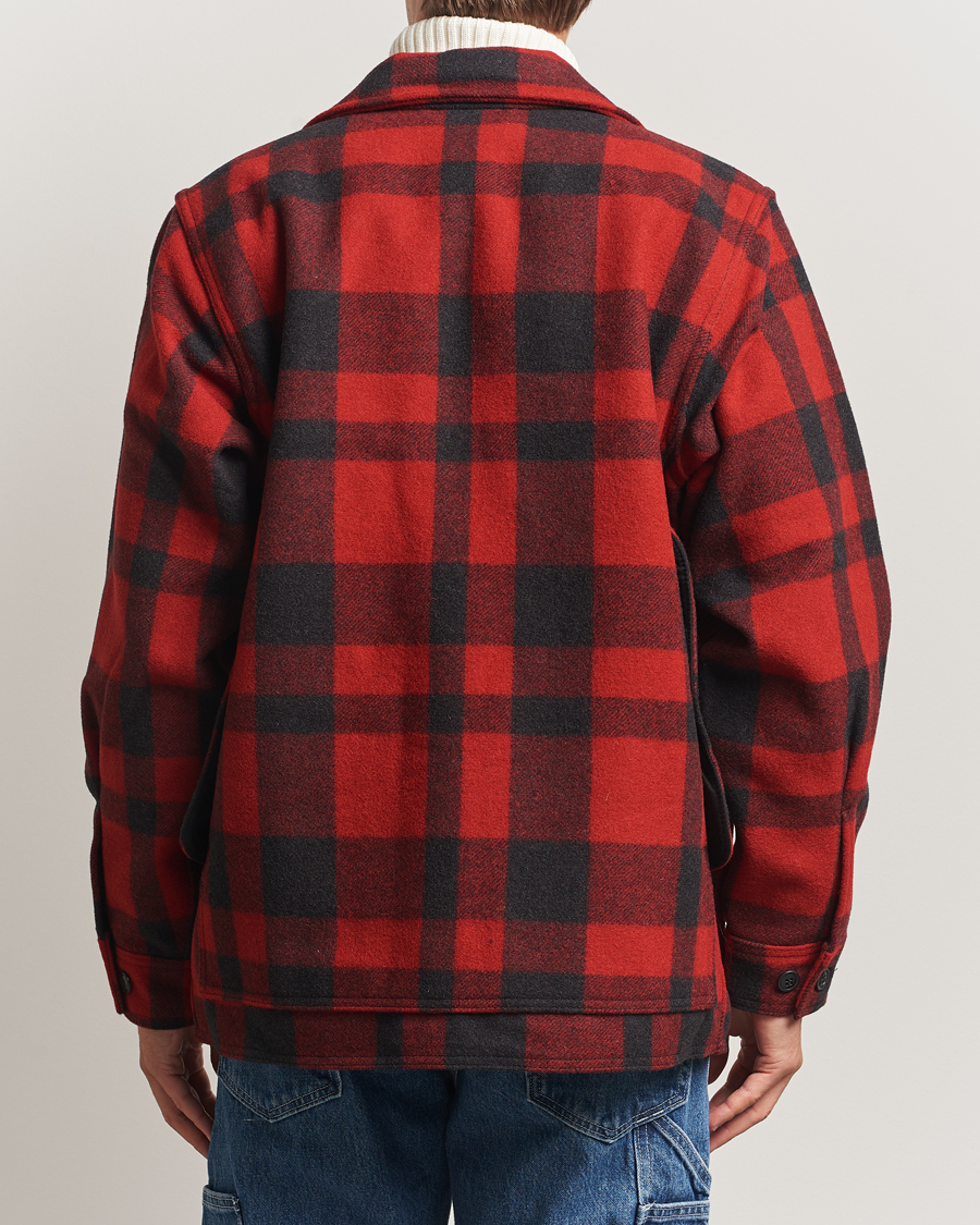 Herre | Jakker | Filson | Mackinaw Wool Cruiser Brick Red