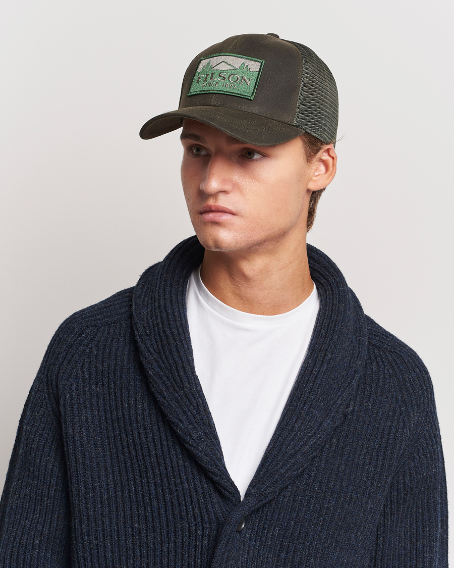 Herre | Active | Filson | Mesh Logger Cap Otter Green