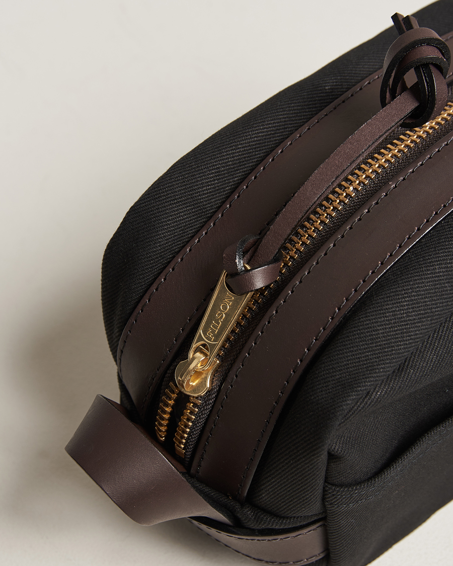 Herre | Vesker | Filson | Rugged Twill Travel Kit Black