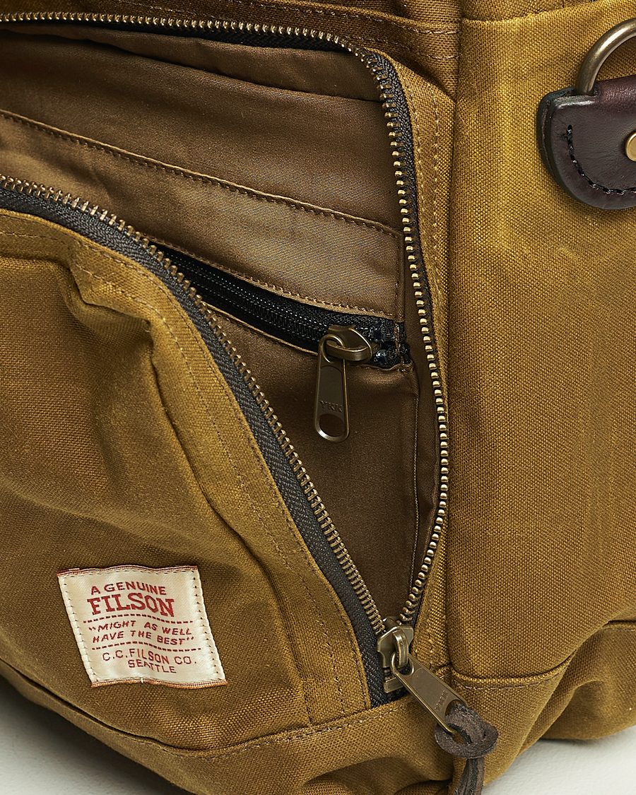 Herre | Filson 24-Hour Tin Briefcase Dark Tan | Filson | 24-Hour Tin Briefcase Dark Tan