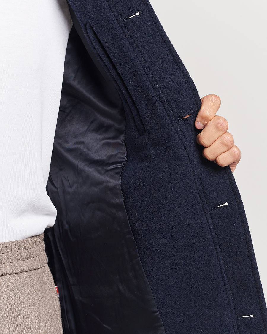 Herre | Jakker | Samsøe Samsøe | Pally Padded Shirt Jacket Salute Navy