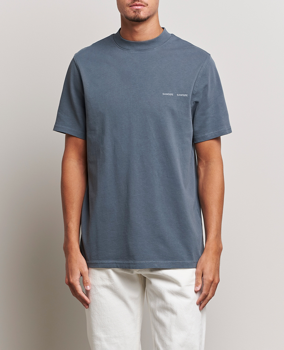 Herre | Samsøe & Samsøe | Samsøe & Samsøe | Norsbro Crew Neck T-Shirt Stormy Weather
