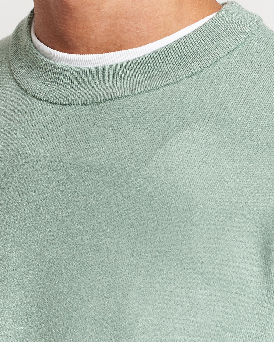 Herre | Gensere | Samsøe Samsøe | Samsøe & Samsøe Guna Crew Neck Iceberg Green