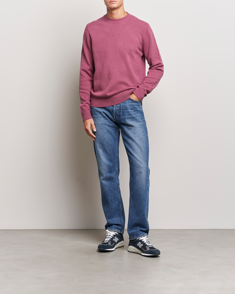 Herre | Gensere | Samsøe Samsøe | Syllie Wool Crew Neck Tulipwood