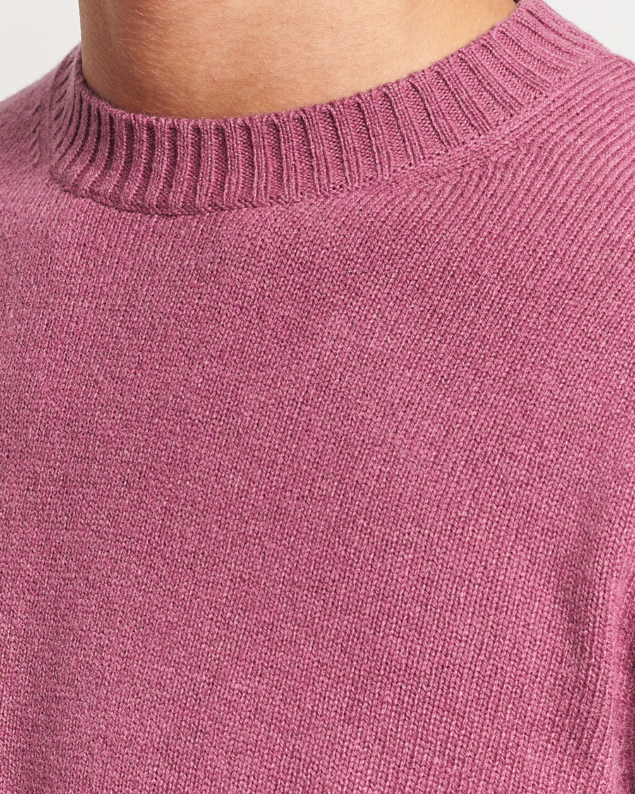 Herre | Gensere | Samsøe Samsøe | Syllie Wool Crew Neck Tulipwood