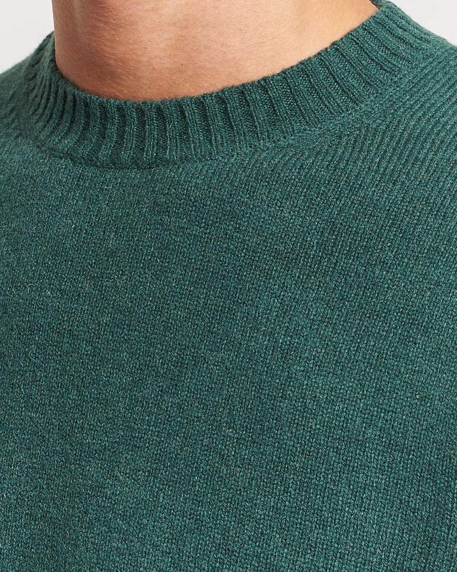 Herre | Gensere | Samsøe Samsøe | Samsøe & Samsøe Syllie Wool Crew Neck Garden Topiary