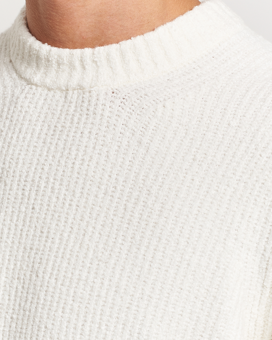 Herre | Gensere | Samsøe Samsøe | Alts Heavy Knitted Crew Neck Clear Cream
