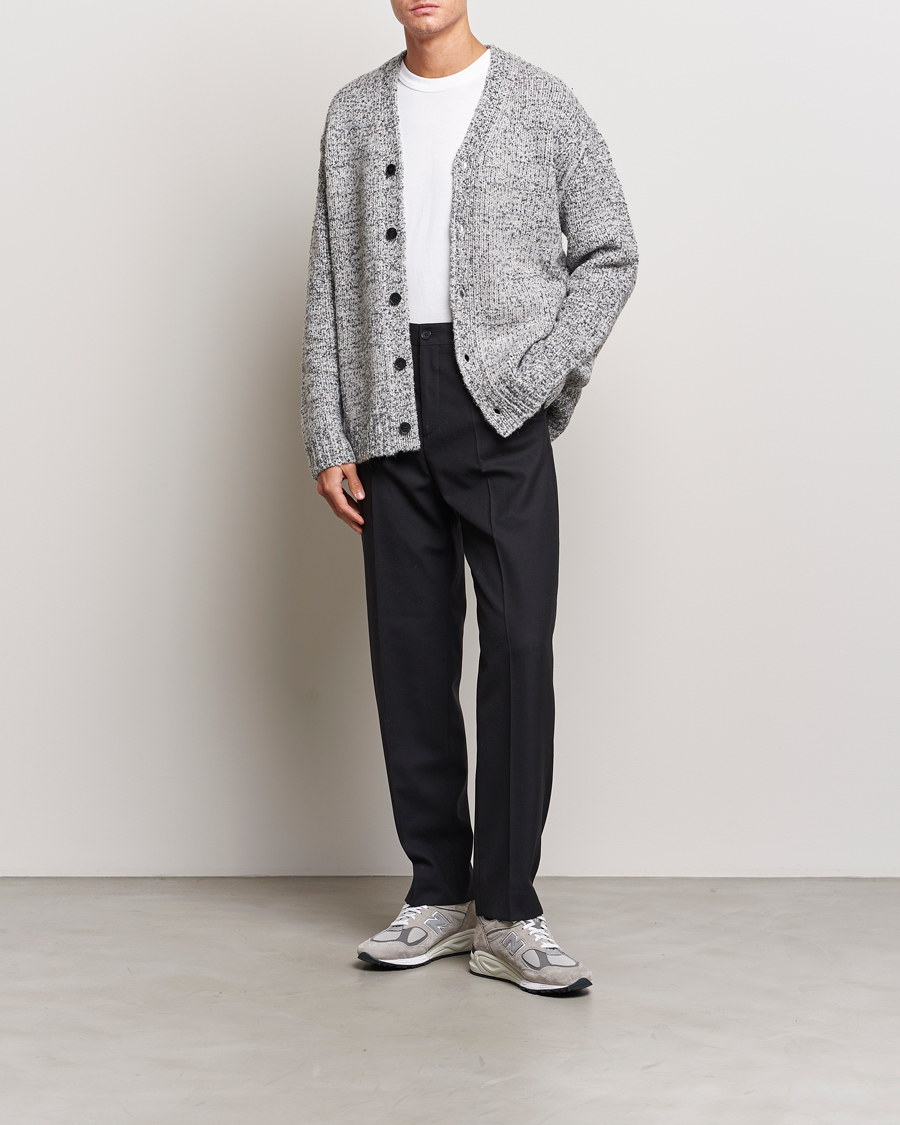 Herre | Gensere | Samsøe Samsøe | Samsøe & Samsøe Max Knitted Cardigan Grey Melange
