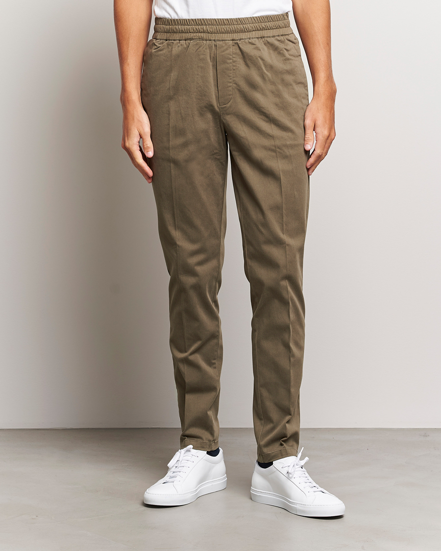 Herre | Drawstringbukser | Samsøe & Samsøe | Smithy Drawstring Trousers Crocodile