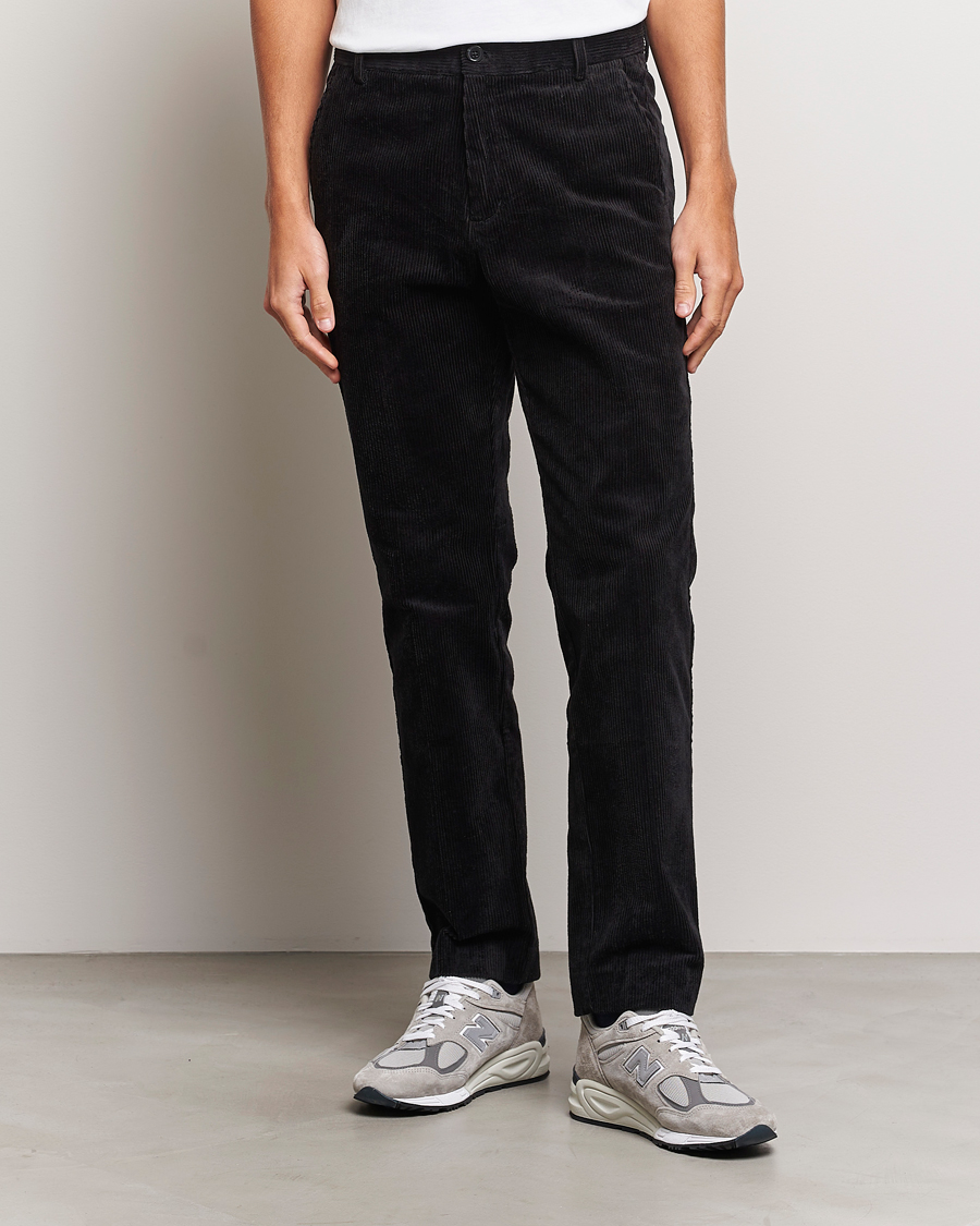 Herre | Bukser | Samsøe Samsøe | Samsøe & Samsøe Felix Corduroy Trousers Black