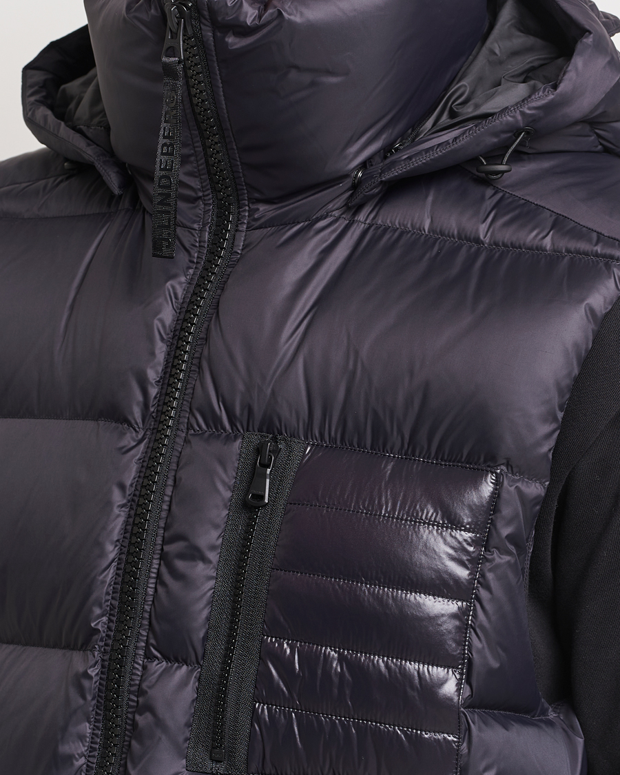Herre | Jakker | J.Lindeberg | Duke Hoodded Down Vest Black
