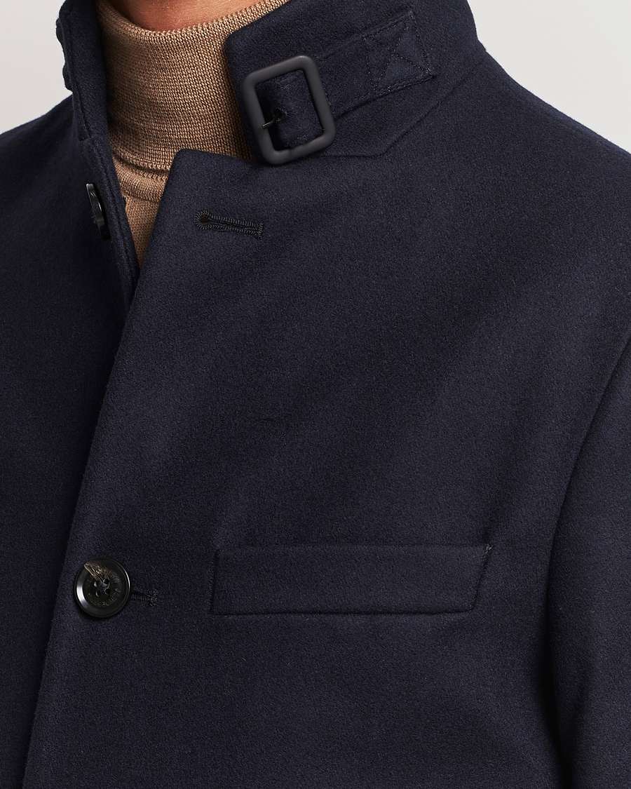 Herre | Jakker | J.Lindeberg | Holger Melton Coat Navy