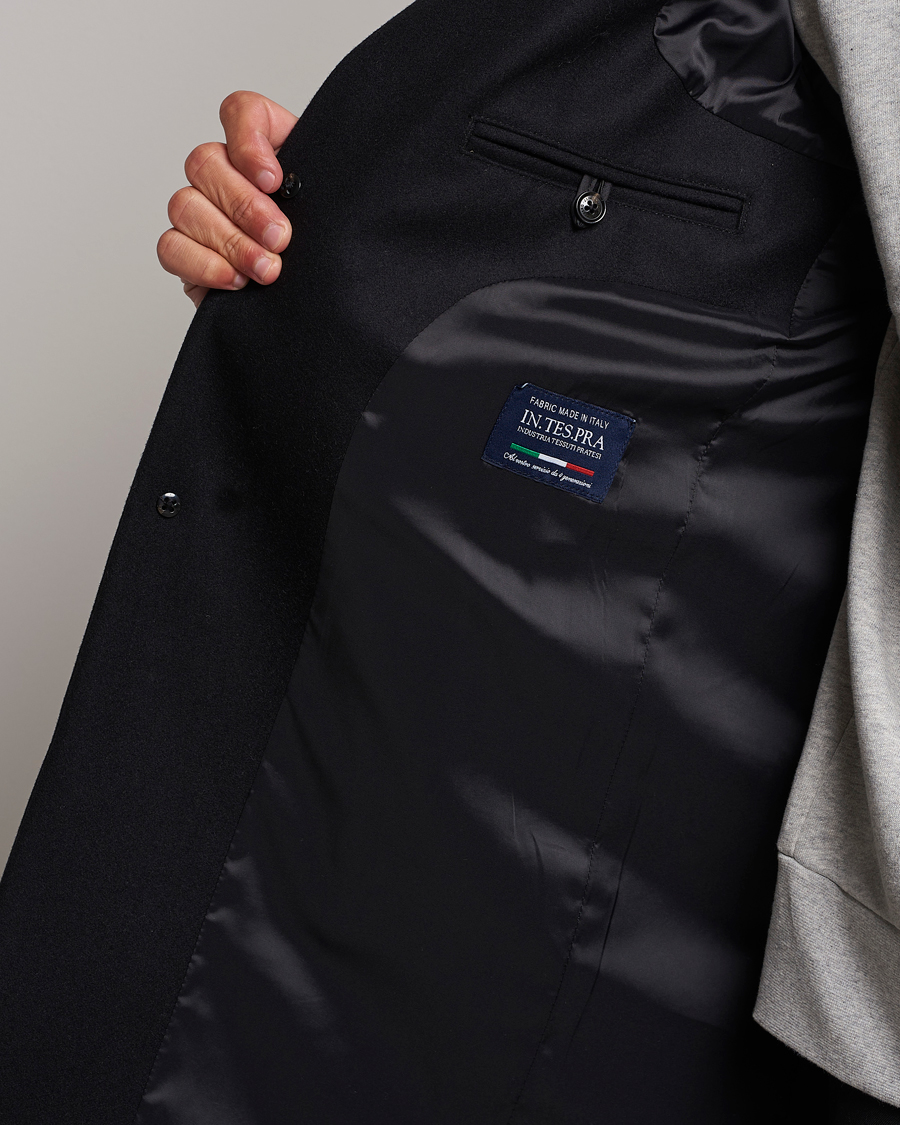Herre | Jakker | J.Lindeberg | Holger Melton Coat Black