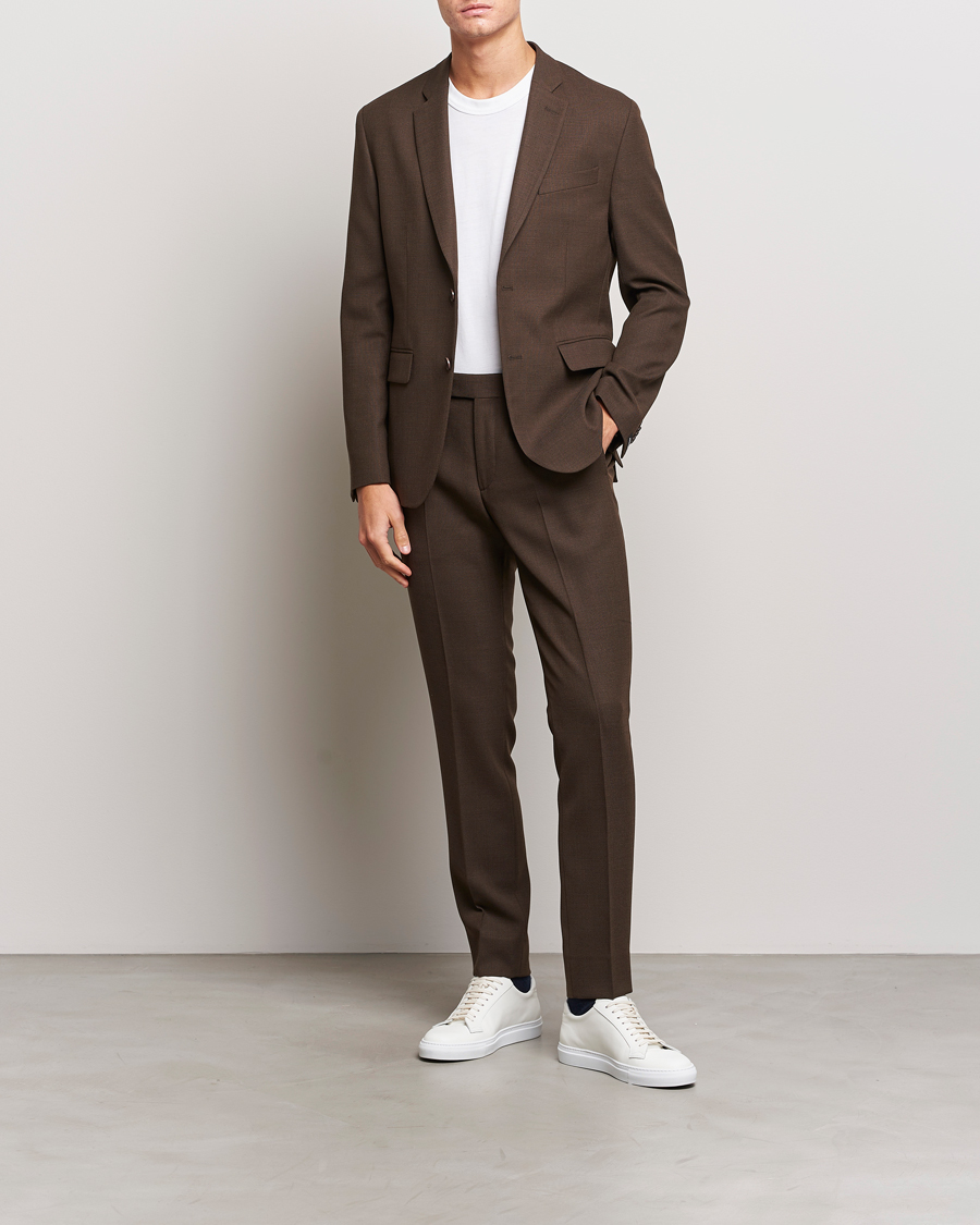 Herre | Dressjakker | J.Lindeberg | Hopper Active Hopsack Blazer Delicioso