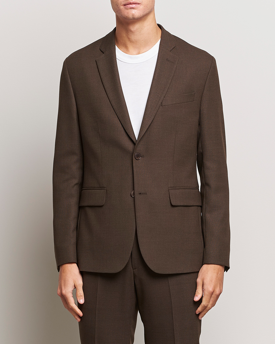 Herre | Dressjakker | J.Lindeberg | Hopper Active Hopsack Blazer Delicioso