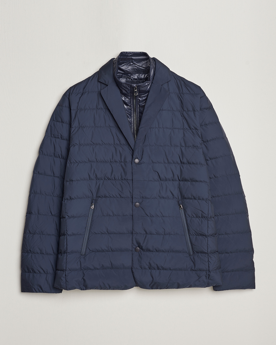 Herre | Jakker | J.Lindeberg | Bacchus Down Blazer Navy