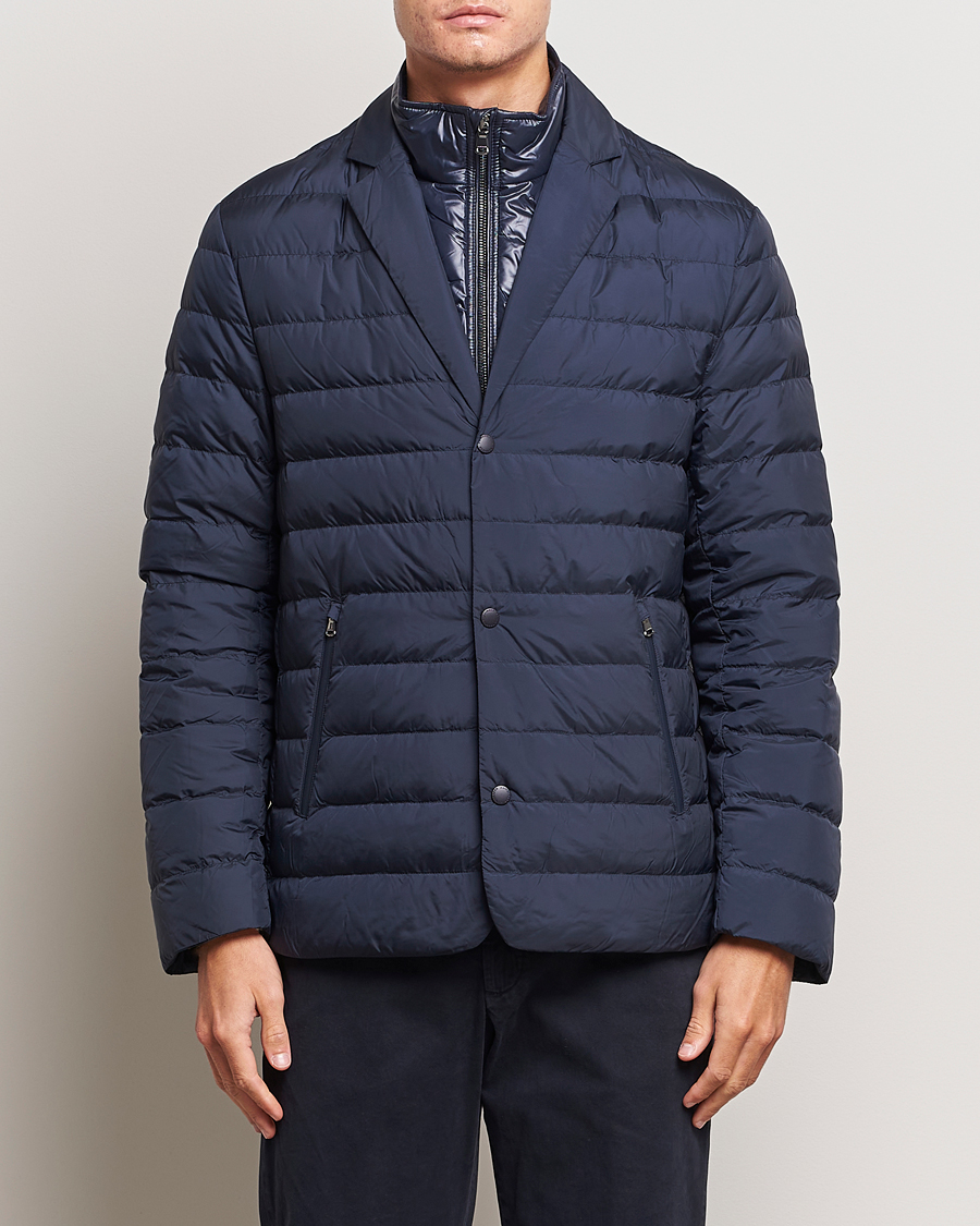 Herre | J.Lindeberg | J.Lindeberg | Bacchus Down Blazer Navy